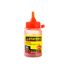 Краска STAYER для разметочной нити,50г, красная